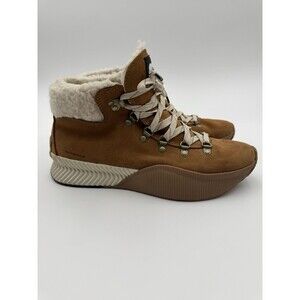 Sorel Out N About III Conquest Boots Women 10.5 Camel Brown Waterproof Cozycore